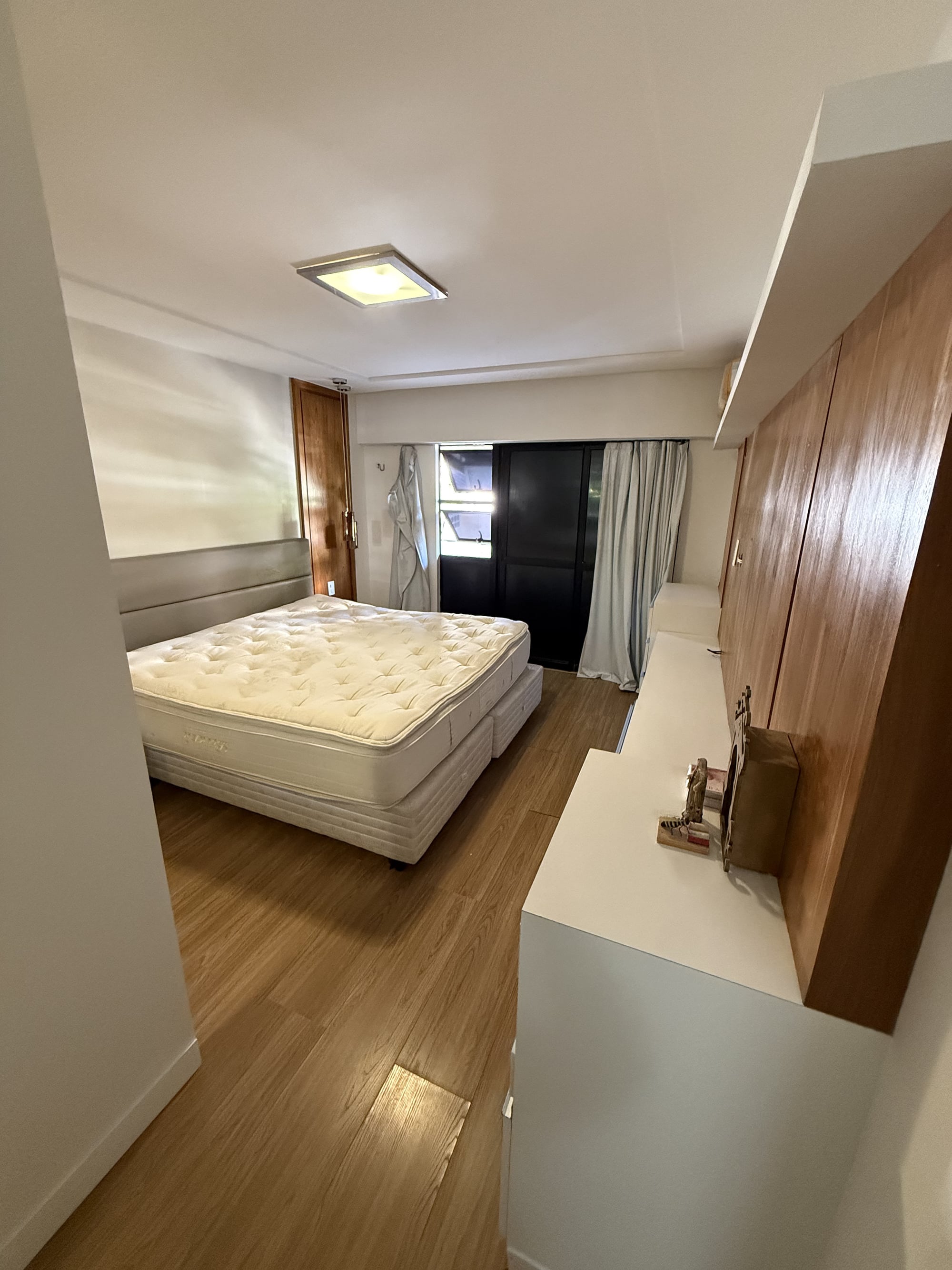 Terceira suíte do apartamento no Residencial Amadeus Mozart, com varanda
