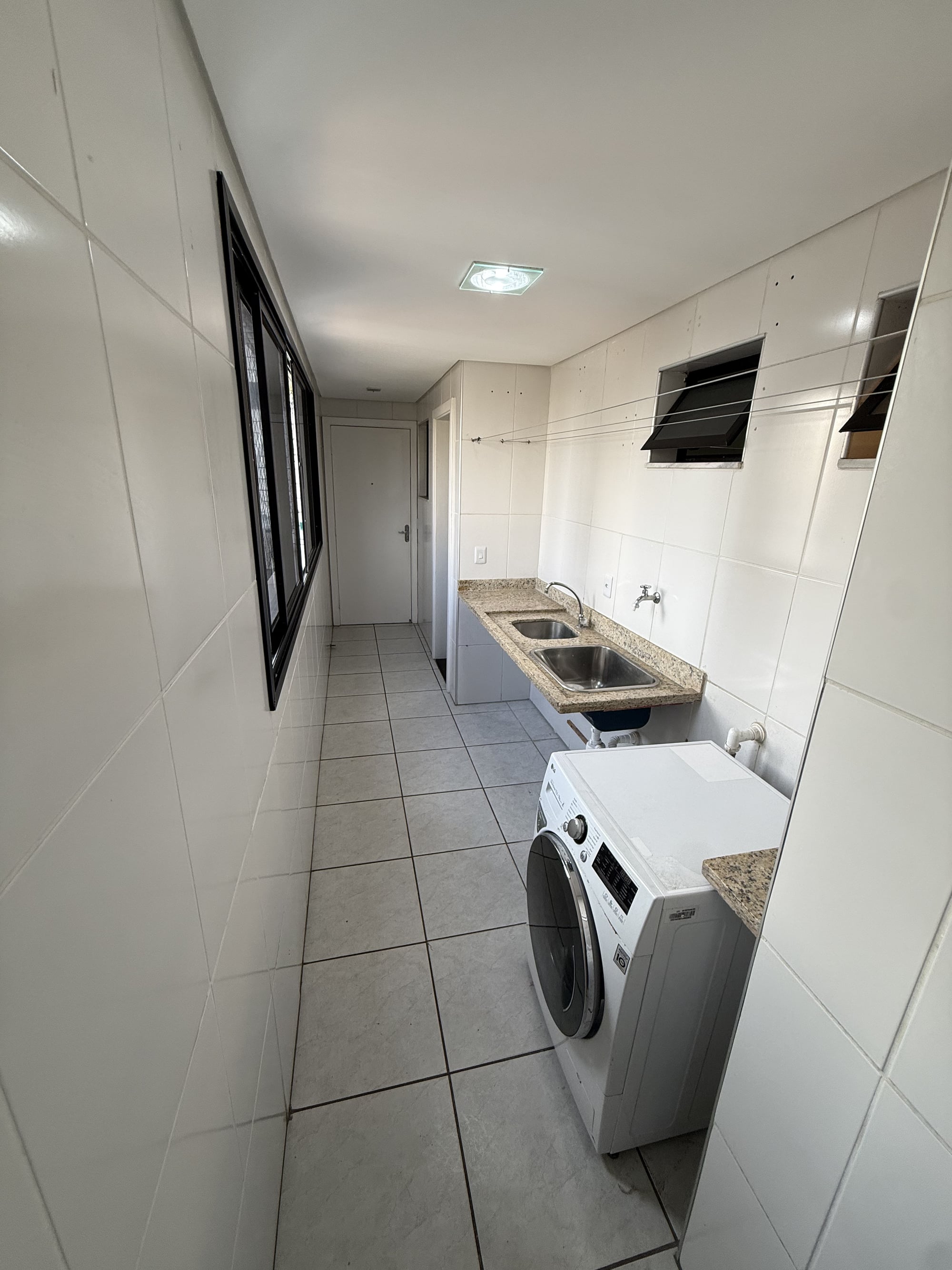 Área de serviço do apartamento no Edifício Lourdes Lamartine